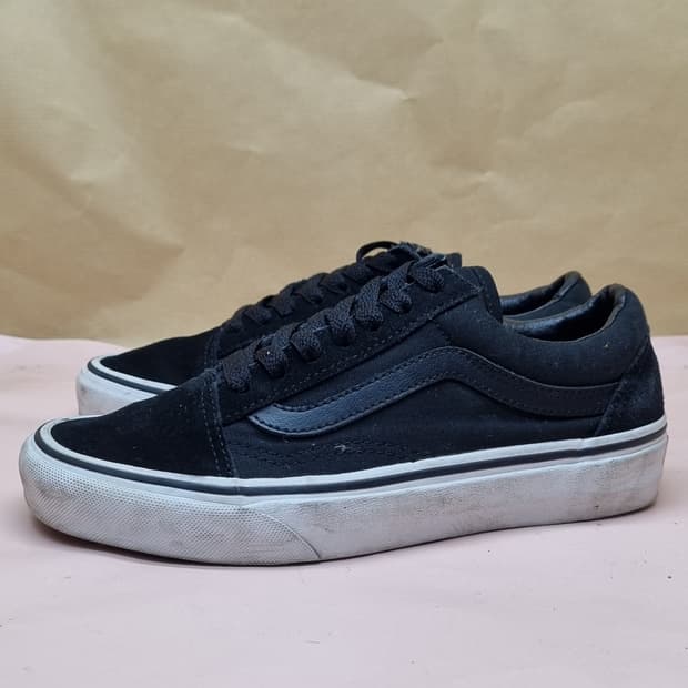 반스 올드스쿨 블랙 스니커즈 225