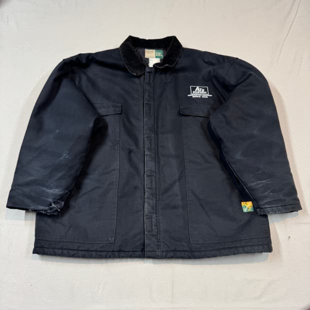 3XL) Wear Guard USA 빈티지 덕캔버스 워크 자켓