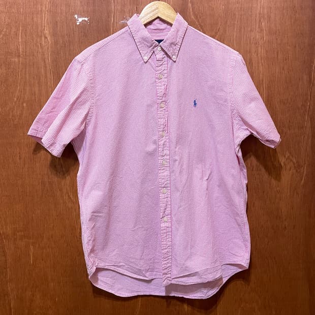 (L) POLO 폴로 랄프로렌 스트라이프 반팔 셔츠