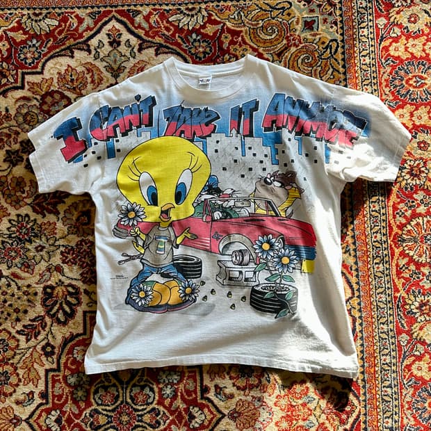 96s 루니툰즈 "I CAN'T TAKE IT ANYMORE" - XL