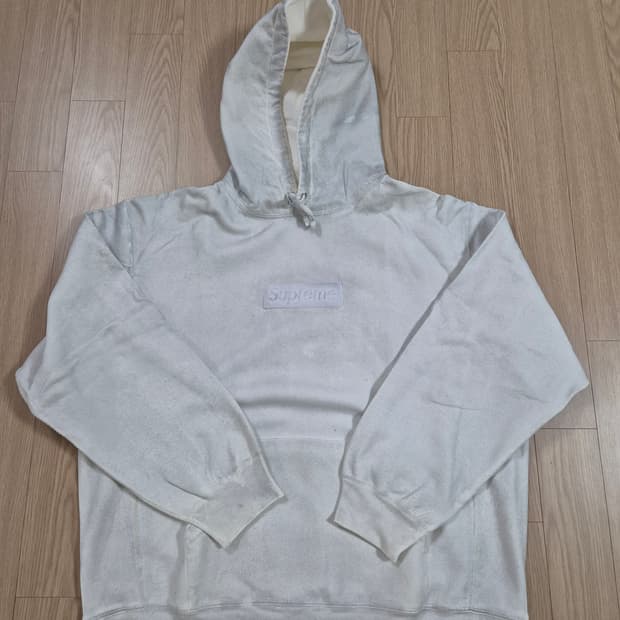 [XL]슈프림 x MM6 마르지엘라 박스로고 화이트