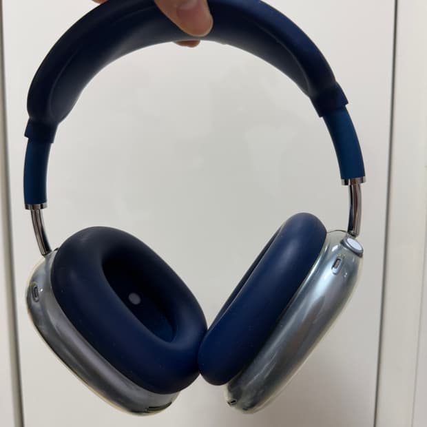 애플 에어팟 맥스 블루 8핀