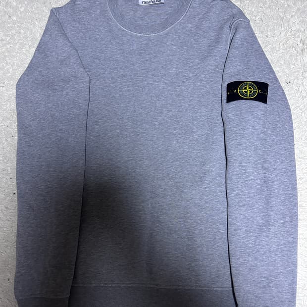 [백화점판, Lsize] 스톤아일랜드 맨투맨 그레이