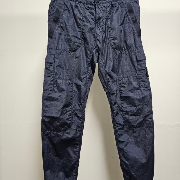 스톤아일랜드 시어서커 카고 팬츠