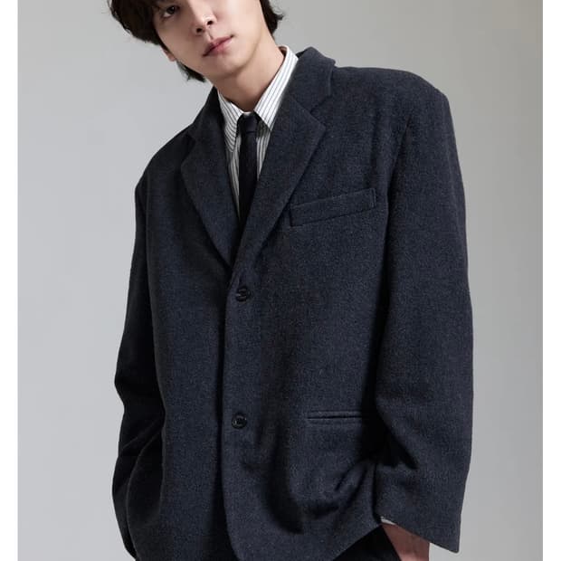 프라게 - 오버핏 울 블레이저