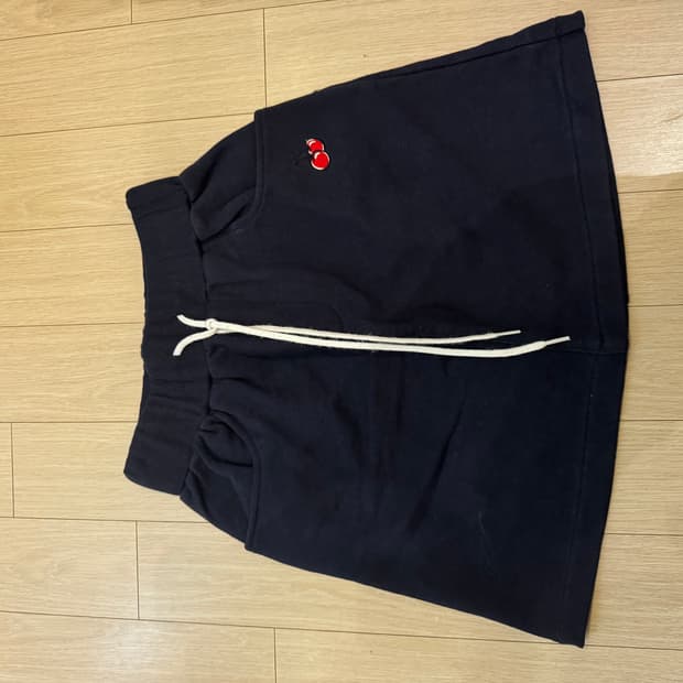 키르시 네이비 밴딩 스커트