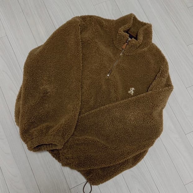트위 Twee 양털 후리스 아노락 양털후리스