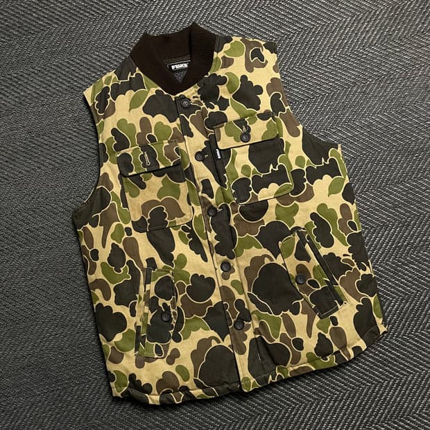 FLUKE 카모플라쥬 밀리터리 베스트 조끼y 5291