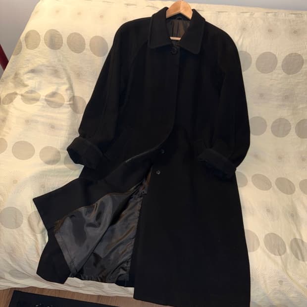 wool 100% long coat
