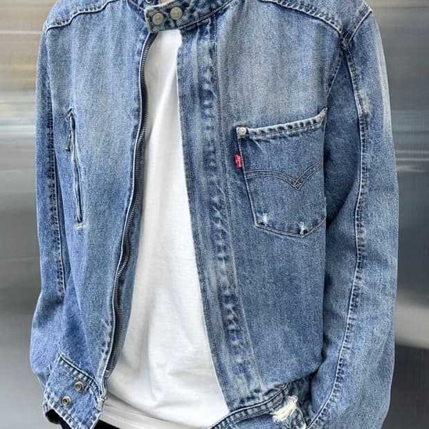 리바이스 에지니어드 데님 자켓 