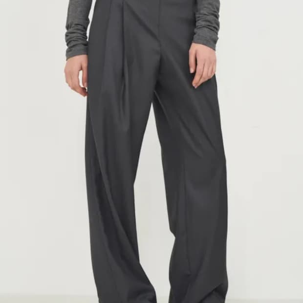 리디피 올시즌 LONG WIDE SLACKS GREY(정가14만)