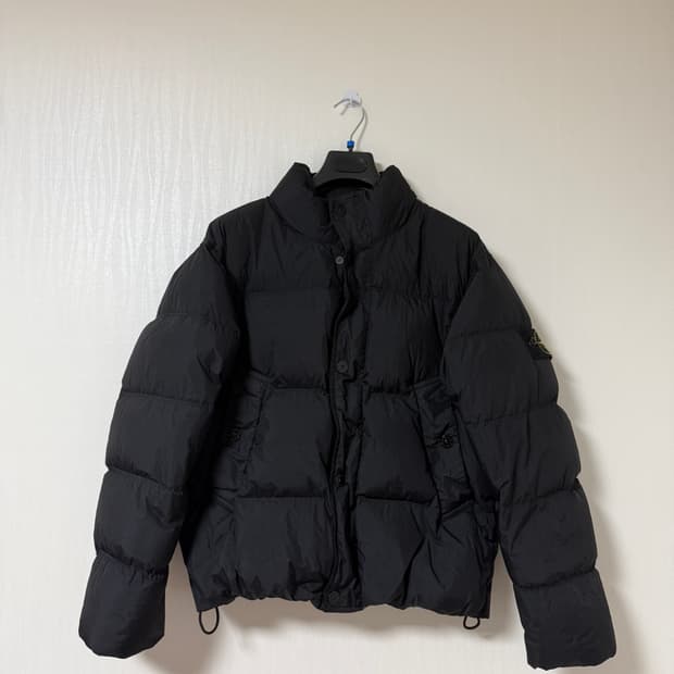 스톤아일랜드 크링클랩스 25FW 블랙 S