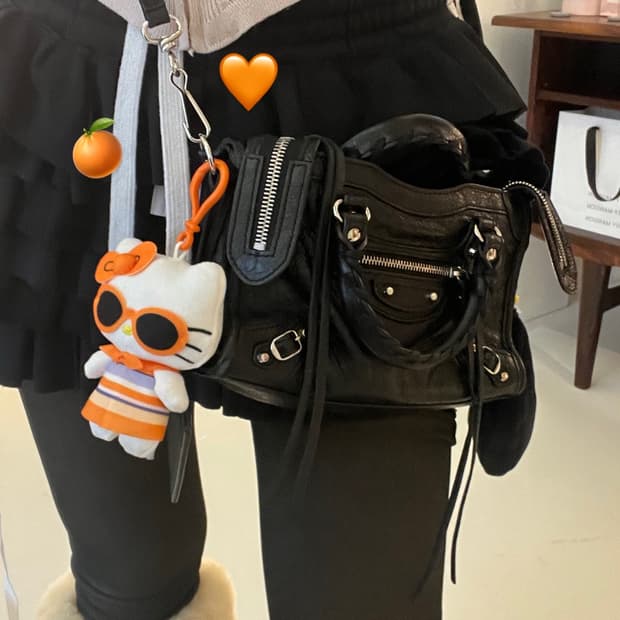 발렌시아가 모터 시티백 미니