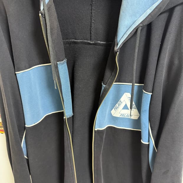 팔라스 투톤 후드집업 XL