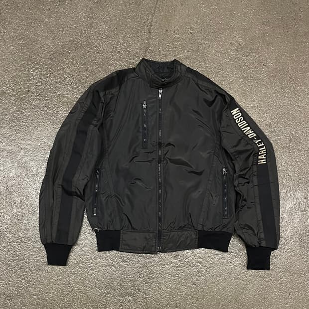 80s 할리데이비슨 나일론 자켓 (105)