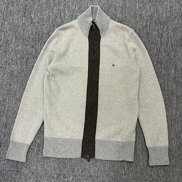 타미힐피거 니트집업 