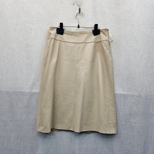 Brooks Brothers 100% 가죽 스커트 사이즈 8 (114