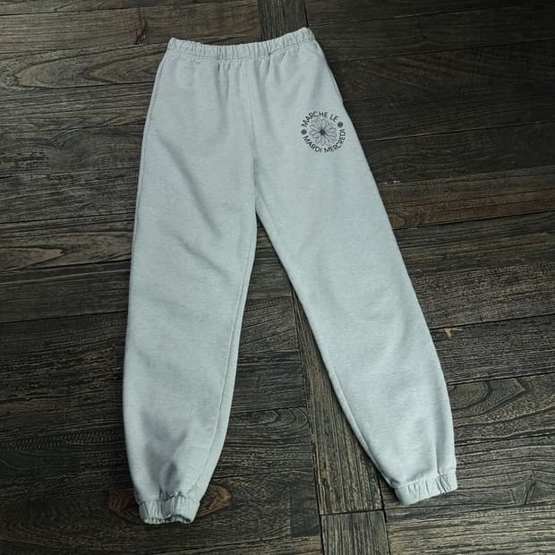 [마르디메크르디] 로고 프린팅 스웻 조거 팬츠 M18710