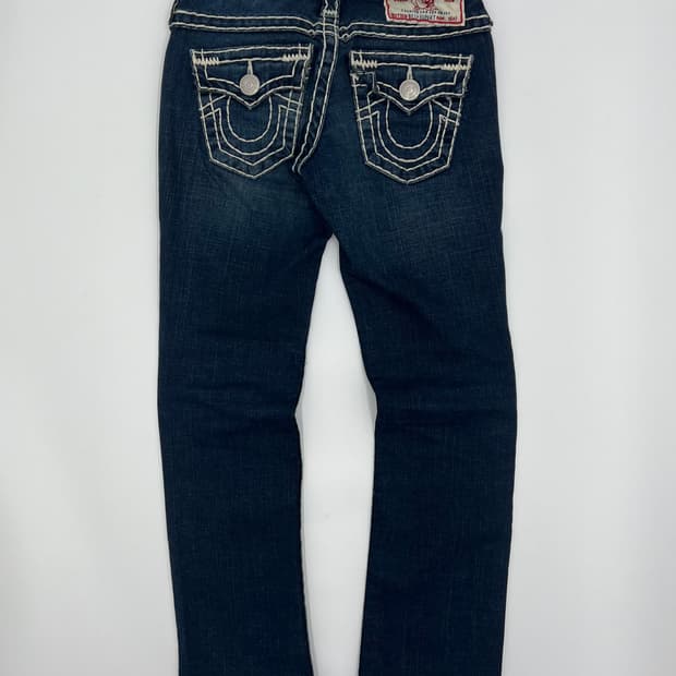 트루릴리젼 스티치 데님팬츠