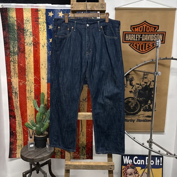 리바이스 569 루즈 스트레이트 라이트코튼 데님팬츠 N996  