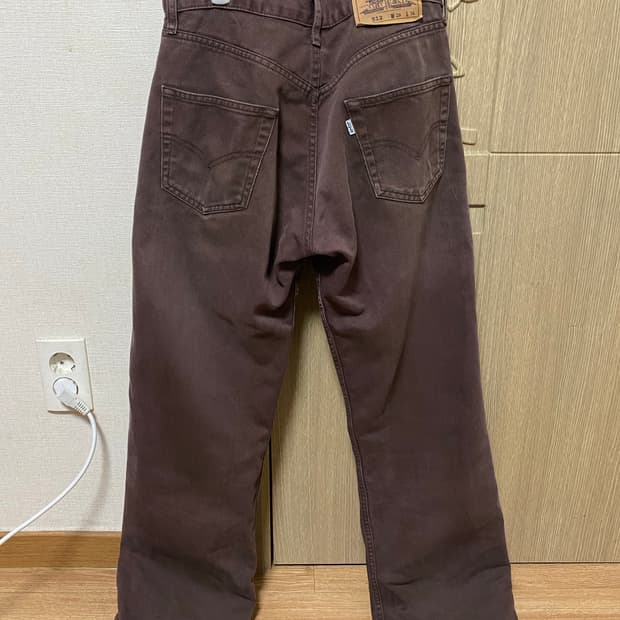 빈티지 리바이스 브라운데님