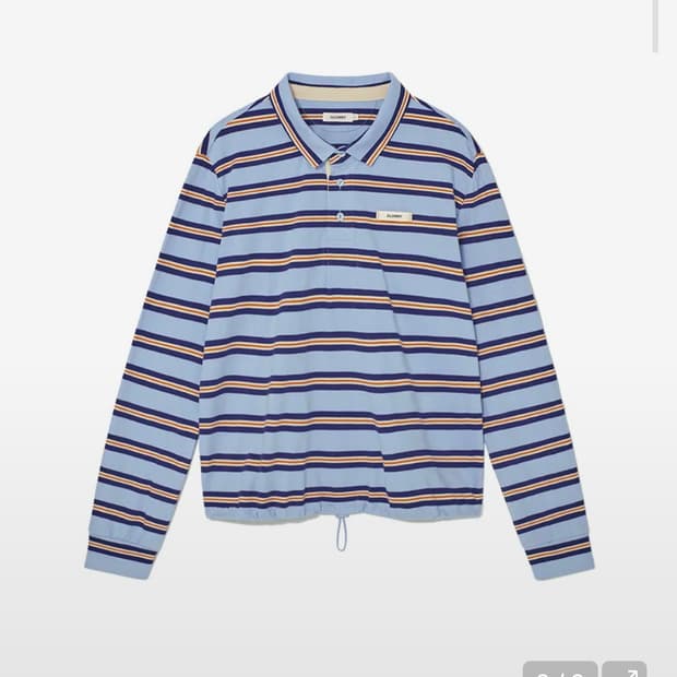 글로니 테리 pk 롱 슬리브 TERRY PK LONG SLEEVE