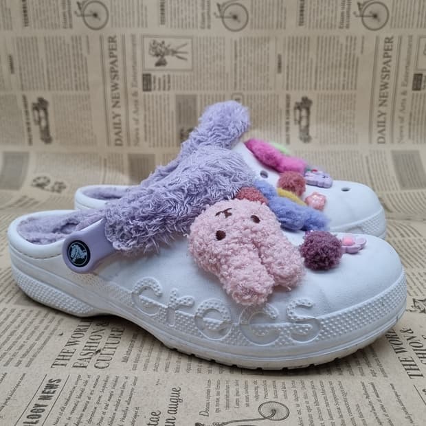 크록스 바야밴드 털클로그255