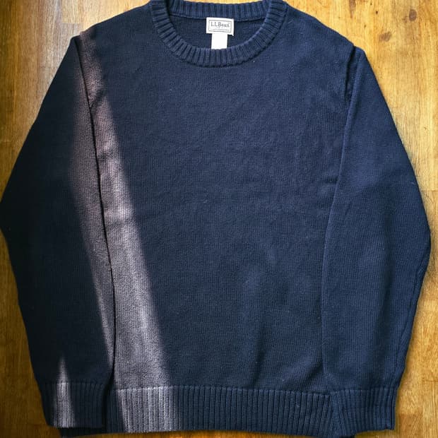 L.L.Bean 엘엘빈 네이비 니트 L 일본 발매 