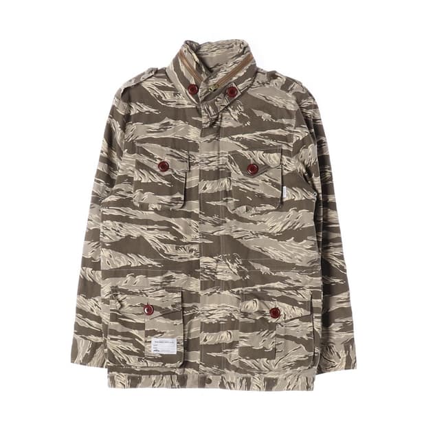 누드본즈 타이거카모 필드 자켓 M