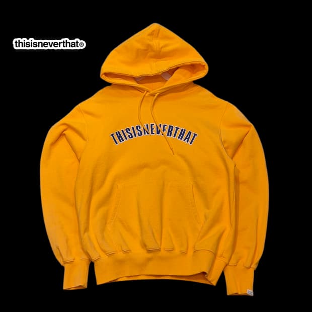 S~M 디스이즈네버댓 옐로우 후드