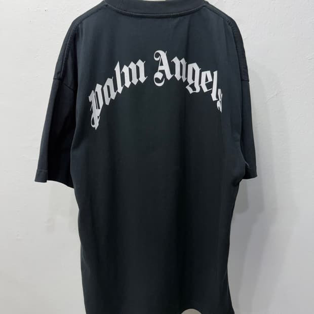 정품) 팜엔젤스 백로고 베어 반팔 티셔츠 L
