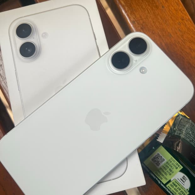 아이폰17 화이트256 새상품급