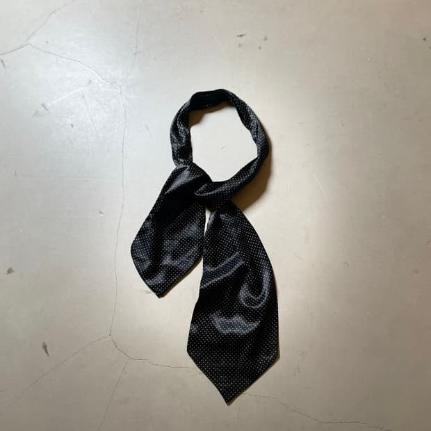 Vintage Polka Dot Long Scarf