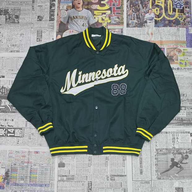 WE GO 바시티 자켓 L