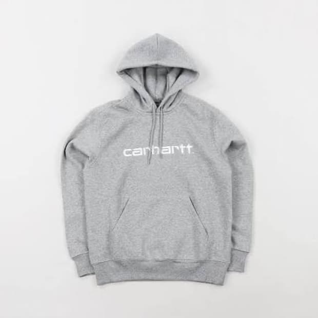 칼하트wip 후드 그레이