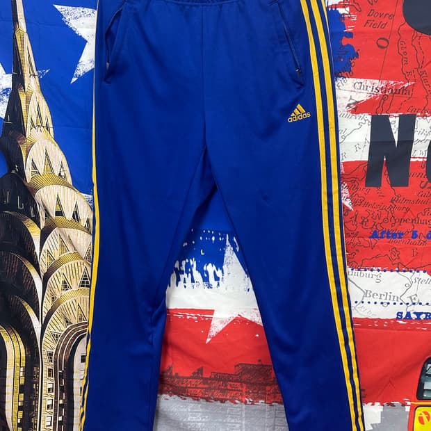 아디다스 파 노 삼선 트레이닝팬츠 L100