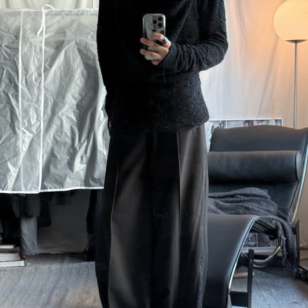 Julius 08AW 텍스쳐 니트