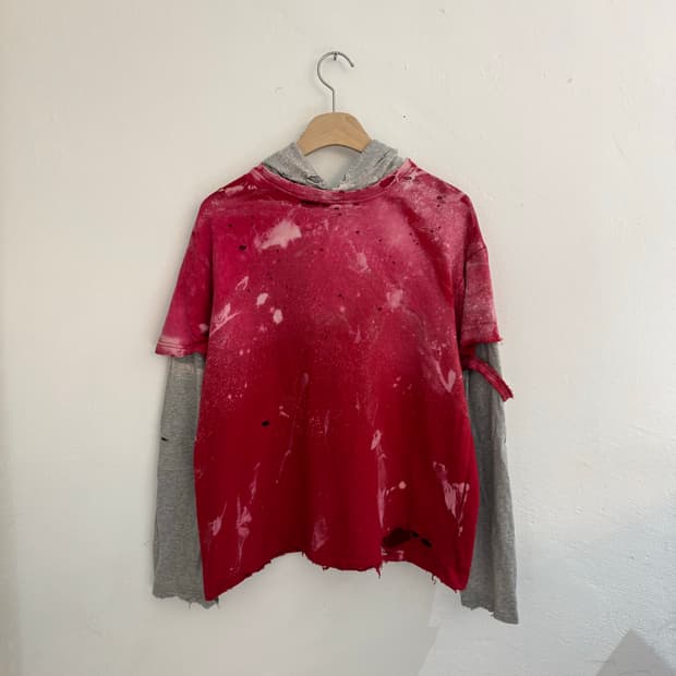 빈티지 커스텀 레이어드긴팔