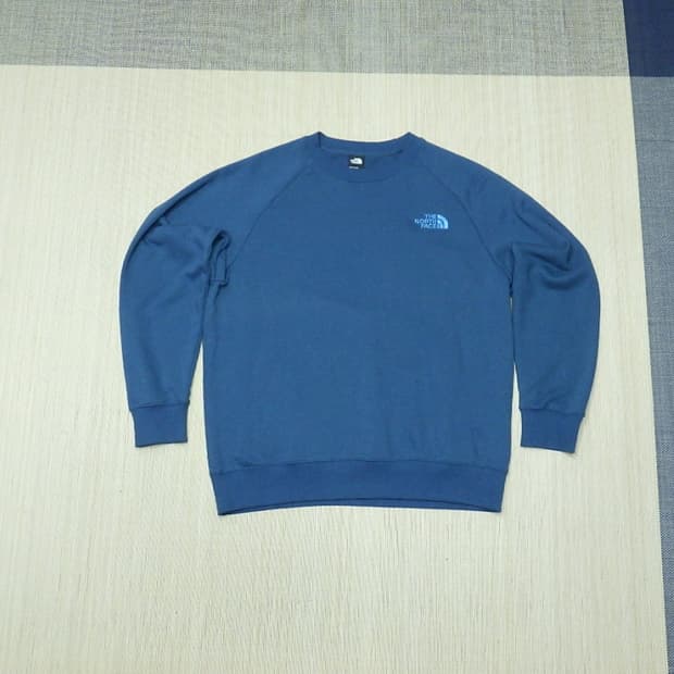 (2XL) 노스페이스 남성 심플 로고 크루넥 티셔츠