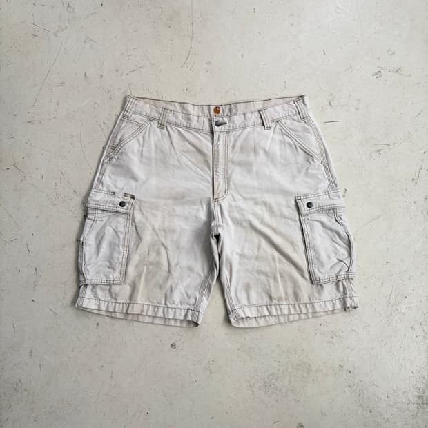 칼하트 빈티지 카고 워크 반바지 40