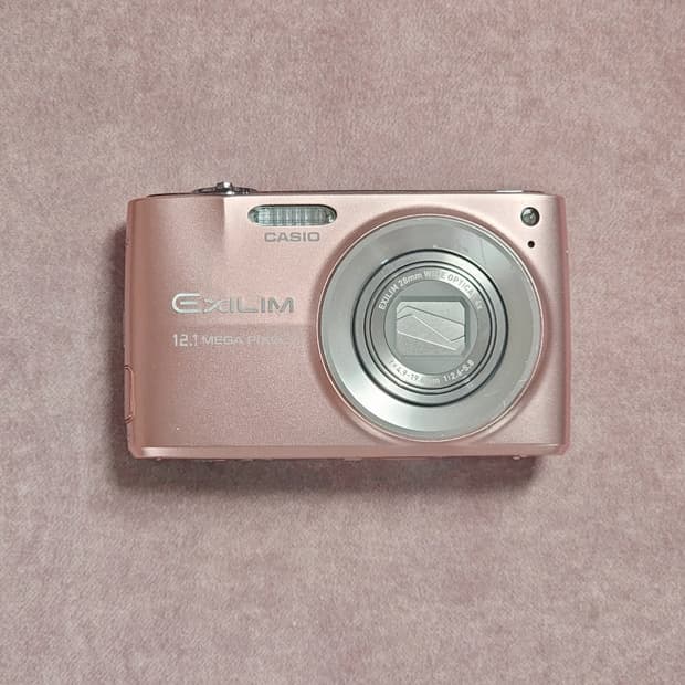 카시오 엑슬림 z400 핑크