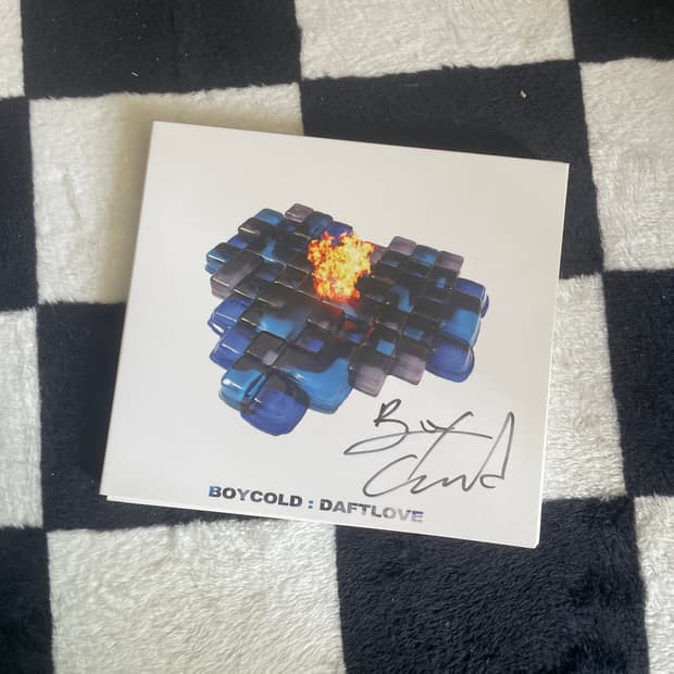 BOYCOLD 정규 1집 DAFT LOVE 친필사인반