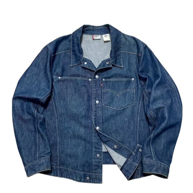 리바이스 엔진 청자켓