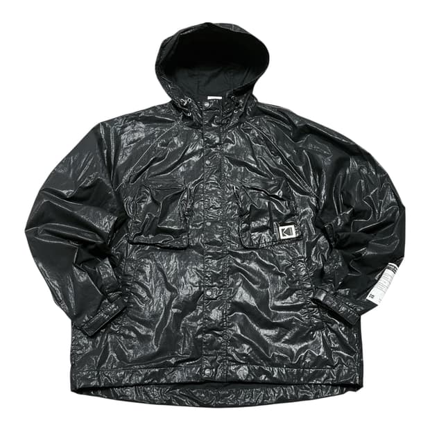 ✨ (바배) 코닥 메일러 포켓 유광 블랙 바람막이