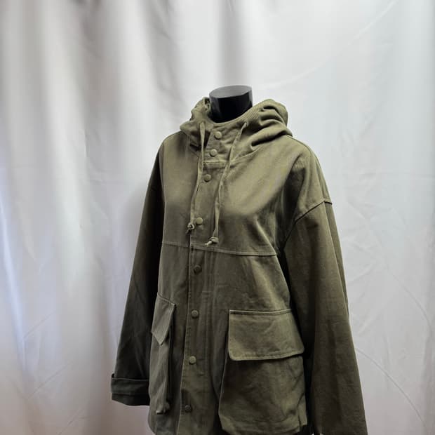 피쉬테일 후드 집업