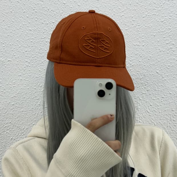 다다이즘 오렌지 볼캡