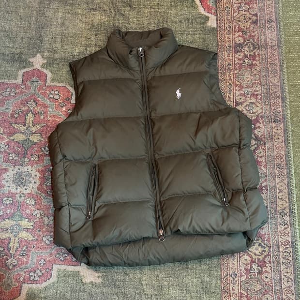 폴로 랄프로렌 덕 다운 조끼 패딩