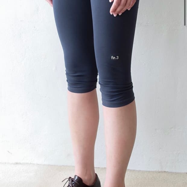 fe.3 half leggings (blue grey)
