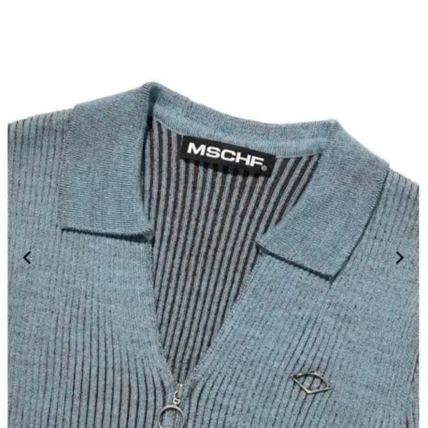 미스치프 반팔 니트