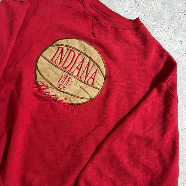 90s USA 인디애나 후지어스 맨투맨 레드